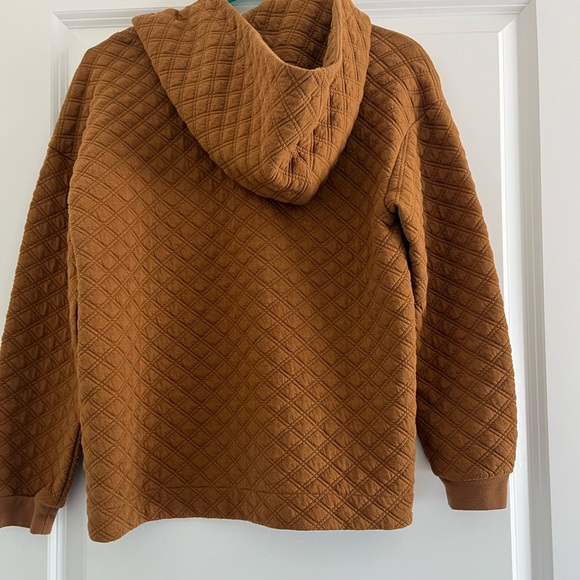 Madewell Re(sourced) Quilted Hoodie Sweatshirt Size XXS - Picture 4 of 11